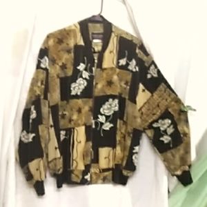 Cascais of California, Size Large, brown, black and peach